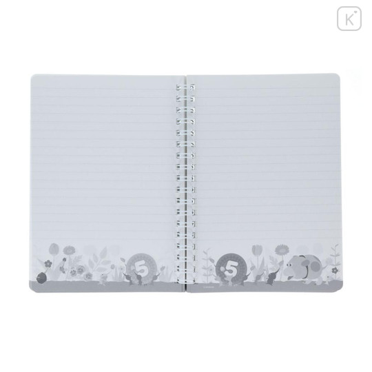 Japan Pikmin B6 Ring Notebook - Light Mint - 3