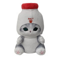 Japan Mofusand Potetama Plush Toy - Salt Cat - 1