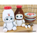 Japan Mofusand Potetama Plush Toy - Salt Cat - 2