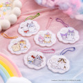 Japan Mofusand × Sanrio Secret Trading Acrylic Mini Mirror Keychain - Blind Box - 2