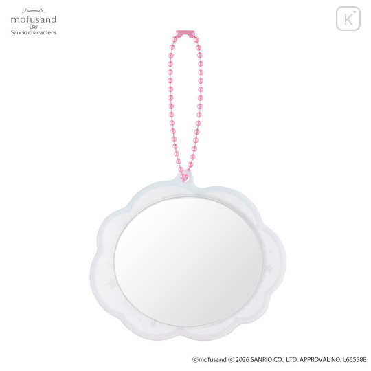 Japan Mofusand × Sanrio Secret Trading Acrylic Mini Mirror Keychain - Blind Box - 4