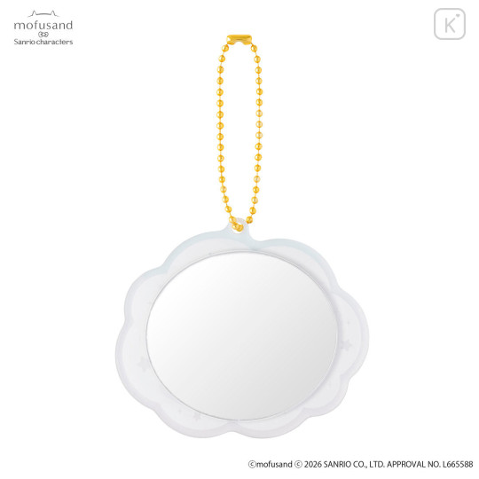 Japan Mofusand × Sanrio Secret Trading Acrylic Mini Mirror Keychain - Blind Box - 6
