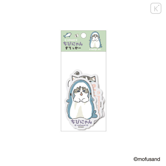 Japan Mofusand Sticker Set - Chibinyan Standing - 1
