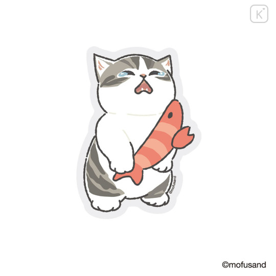 Japan Mofusand Sticker Set - Chibinyan Standing - 4