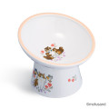Japan Mofusand Nyanyame Cat Food Bowl with Legs - v2 - 1