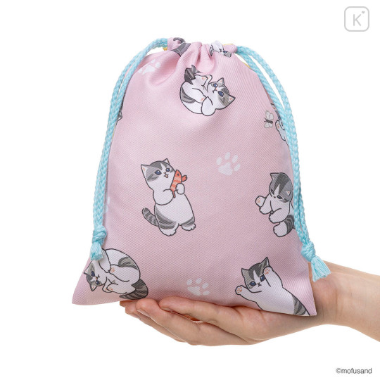 Japan Mofusand Drawstring Bag Set - Chibinyan - 4