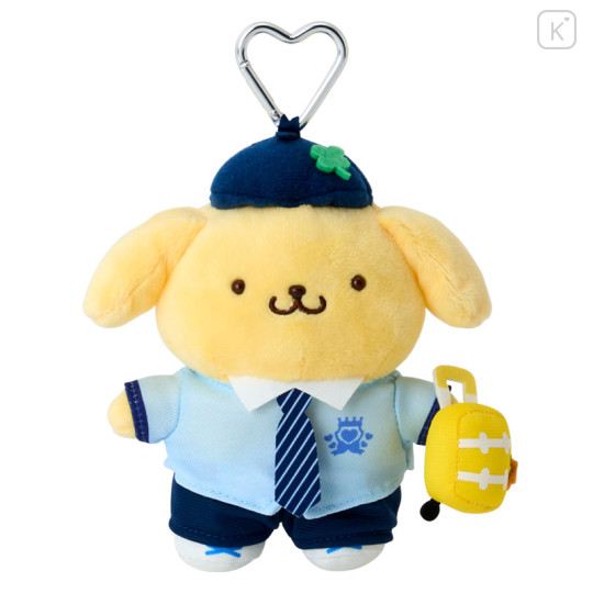 Japan Sanrio Original Mascot Holder - Pompompurin : Academy Sparkling Journey School Uniform - 1