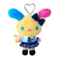 Japan Sanrio Original Mascot Holder - Usahana : Academy Sparkling Journey School Uniform - 1