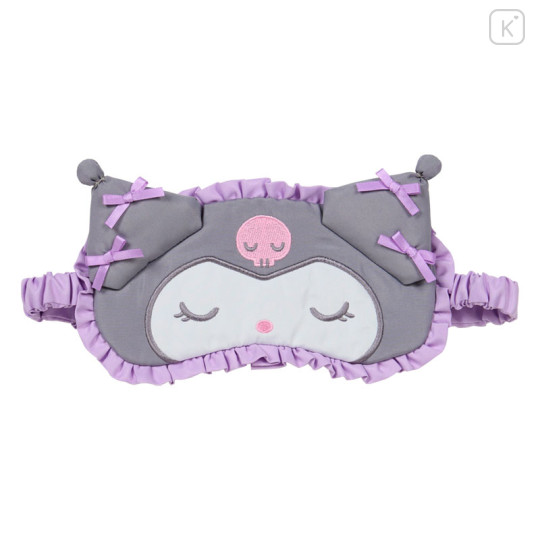Japan Sanrio Original Sleep Mask - Kuromi : Academy Sparkling Journey - 1