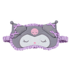 Japan Sanrio Original Sleep Mask - Kuromi : Academy Sparkling Journey