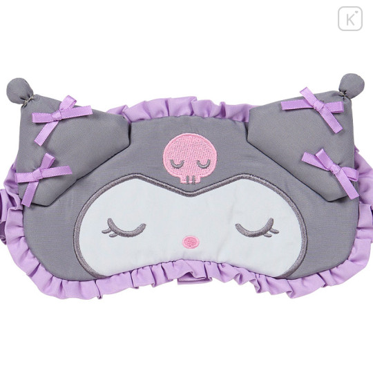 Japan Sanrio Original Sleep Mask - Kuromi : Academy Sparkling Journey - 3