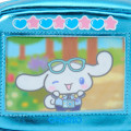 Japan Sanrio Original Metallic Pouch with Carabiner - Cinnamoroll : Academy Sparkling Journey Camera-Style - 6