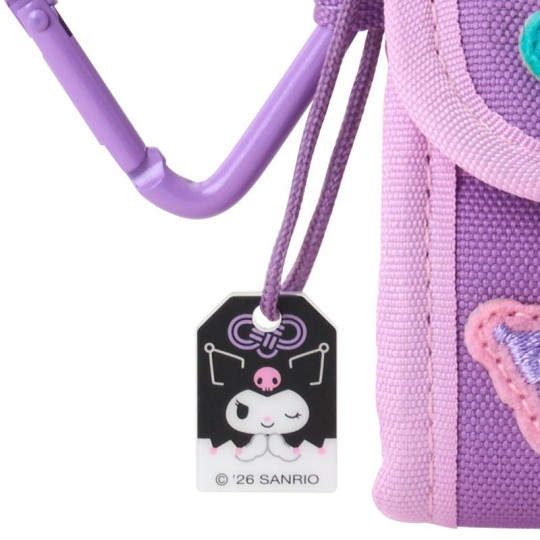 Japan Sanrio Original Coin Case - Kuromi : Capsule Toy Collection - 5