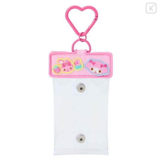 Japan Sanrio Original Multi Clear Case with Carabiner - My Melody : Capsule Toy Collection - 1