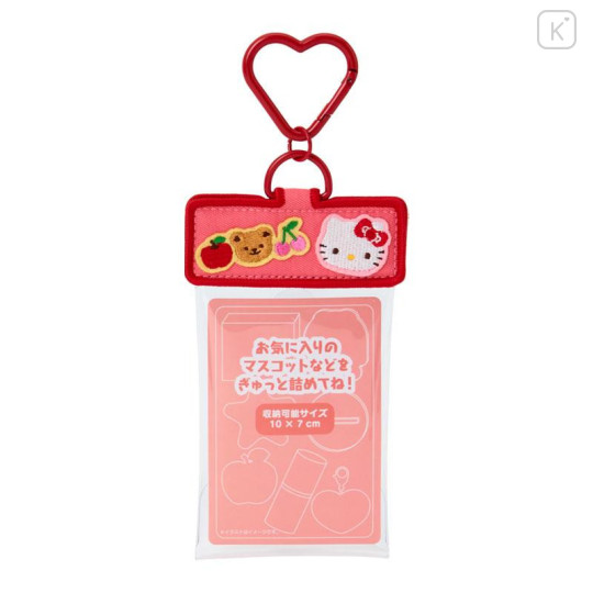 Japan Sanrio Original Multi Clear Case with Carabiner - Hello Kitty : Capsule Toy Collection - 5