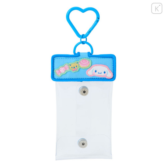 Japan Sanrio Original Multi Clear Case with Carabiner - Cinnamoroll : Capsule Toy Collection - 1