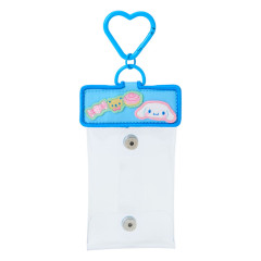 Japan Sanrio Original Multi Clear Case with Carabiner - Cinnamoroll : Capsule Toy Collection