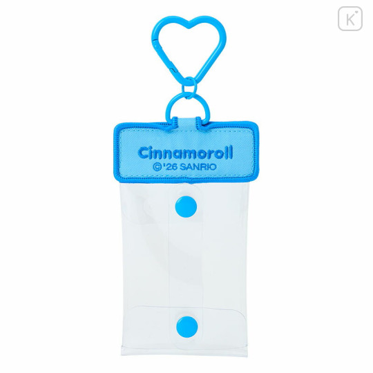 Japan Sanrio Original Multi Clear Case with Carabiner - Cinnamoroll : Capsule Toy Collection - 2
