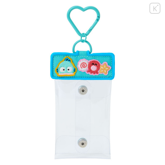 Japan Sanrio Original Multi Clear Case with Carabiner - Hangyodon : Capsule Toy Collection - 1