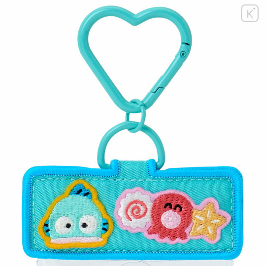 Japan Sanrio Original Multi Clear Case with Carabiner - Hangyodon : Capsule Toy Collection - 3