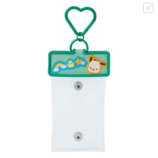 Japan Sanrio Original Multi Clear Case with Carabiner - Pochacco : Capsule Toy Collection - 1