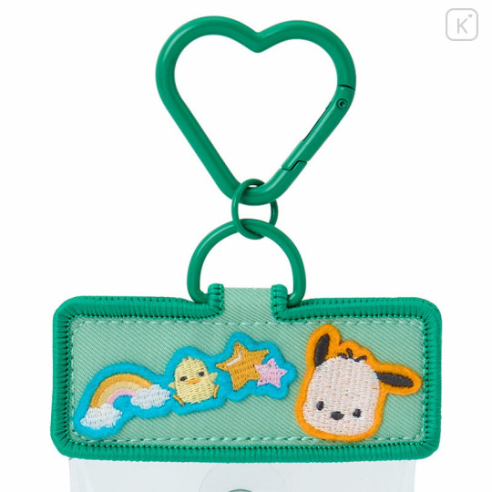 Japan Sanrio Original Multi Clear Case with Carabiner - Pochacco : Capsule Toy Collection - 3