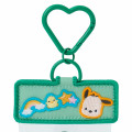 Japan Sanrio Original Multi Clear Case with Carabiner - Pochacco : Capsule Toy Collection - 3