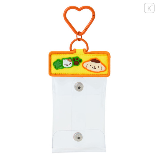 Japan Sanrio Original Multi Clear Case with Carabiner - Pompompurin : Capsule Toy Collection - 1