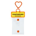 Japan Sanrio Original Multi Clear Case with Carabiner - Pompompurin : Capsule Toy Collection - 2