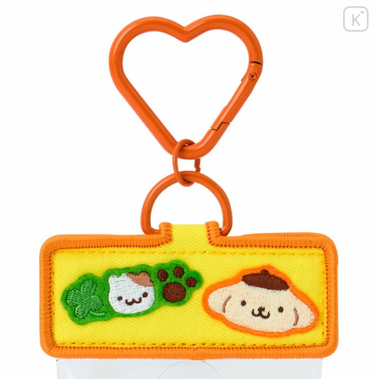 Japan Sanrio Original Multi Clear Case with Carabiner - Pompompurin : Capsule Toy Collection - 3