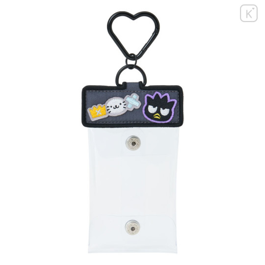 Japan Sanrio Original Multi Clear Case with Carabiner - Bad Badtz-maru : Capsule Toy Collection - 1