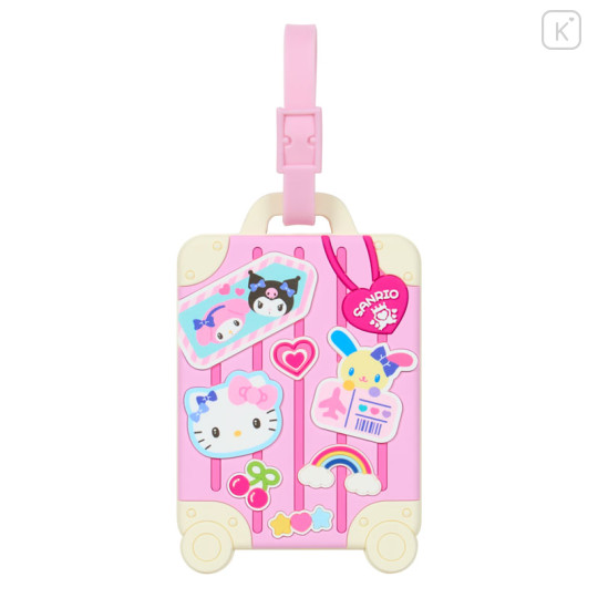 Japan Sanrio Original Luggage Tag - Academy Sparkling Journey Characters Travel - 1