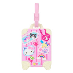 Japan Sanrio Original Luggage Tag - Academy Sparkling Journey Characters Travel