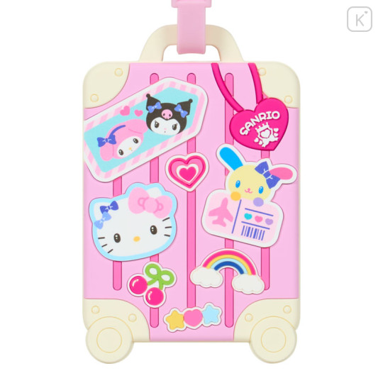 Japan Sanrio Original Luggage Tag - Academy Sparkling Journey Characters Travel - 3