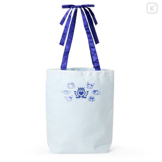 Japan Sanrio Original Tote Bag - Academy Sparkling Journey Characters Ribbon - 2