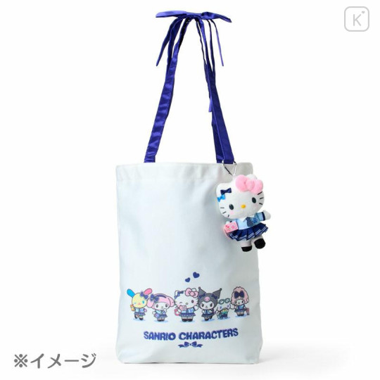 Japan Sanrio Original Tote Bag - Academy Sparkling Journey Characters Ribbon - 6