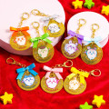 Japan Chiikawa Medal-style Acrylic Keychain - Furuhonya Kani-chan : Chiikawa Park - 2