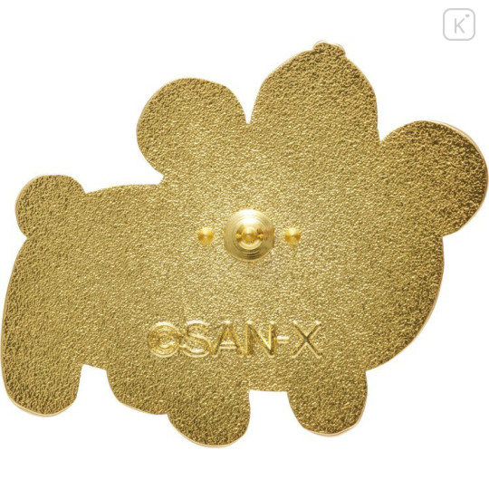 Japan San-x Pin Badge Set - Rilakkuma : Chairoikoguma's Kumakyun Days - 3