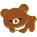 Japan San-x Pin Badge Set - Rilakkuma : Chairoikoguma's Kumakyun Days - 5