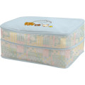 Japan San-x Clothing Compression Bag (S) - Rilakkuma : Chairoikoguma's Kumakyun Days Light Blue - 2
