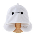 Japan Disney Store Travel Fluffy Neck Pillow Cushion - Baymax : Hood - 3
