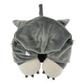Japan Disney Store Travel Fluffy Neck Pillow Cushion - Cinderella : Cat Lucifer Hood - 4