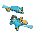 Japan Disney Store Rubber Hair Clip Set - Perry the Platypus : Maegami Hair Zakka - 1