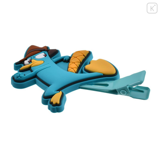 Japan Disney Store Rubber Hair Clip Set - Perry the Platypus : Maegami Hair Zakka - 5