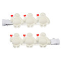 Japan Disney Store Rubber Hair Clip Set - Baymax : Maegami Hair Zakka Gummy Candy Style - 2