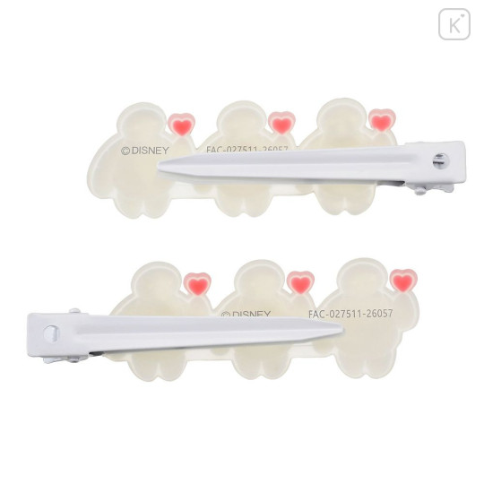 Japan Disney Store Rubber Hair Clip Set - Baymax : Maegami Hair Zakka Gummy Candy Style - 3