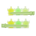 Japan Disney Store Rubber Hair Clip Set - Toy Story Little Green Men Aliens : Maegami Hair Zakka Gummy Candy Style - 3