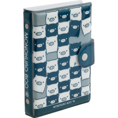 Japan San-X 6 Hole Sticker Binder - Monokuro Boo : All Over Pattern