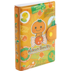 Japan San-X Original 6 Hole Sticker Binder - Mikan Bouya : Orange