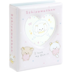 Japan San-x Collect Card Album - Ishiyowa-chan : Love My Favorite Idol Heart Light Pink